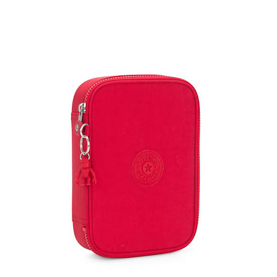 Kipling 100 Pens Case Táska Bordó | HU 2026MQ